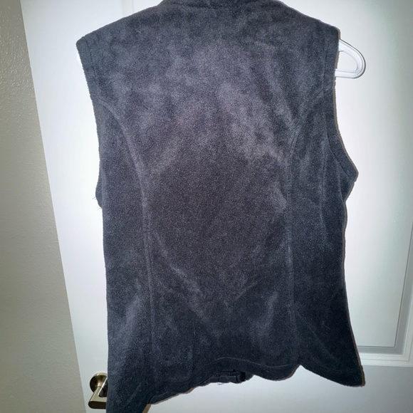Columbia Black Fleece Vest - Picture 4 of 4